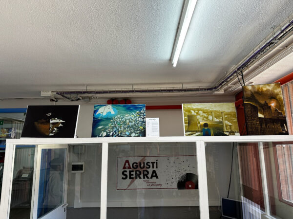 Artístico arte urbano Grupo_5 CFGM Preimpressió digital Arts Gràfiques Agustí Serra