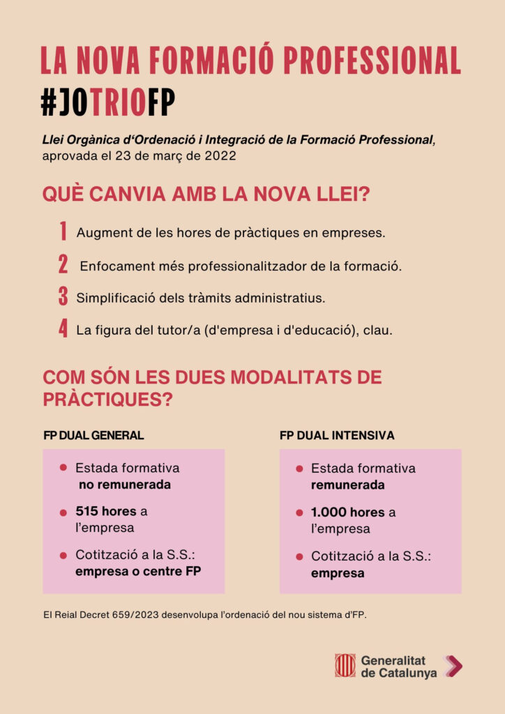 Novetats sobre les estades en empresa
