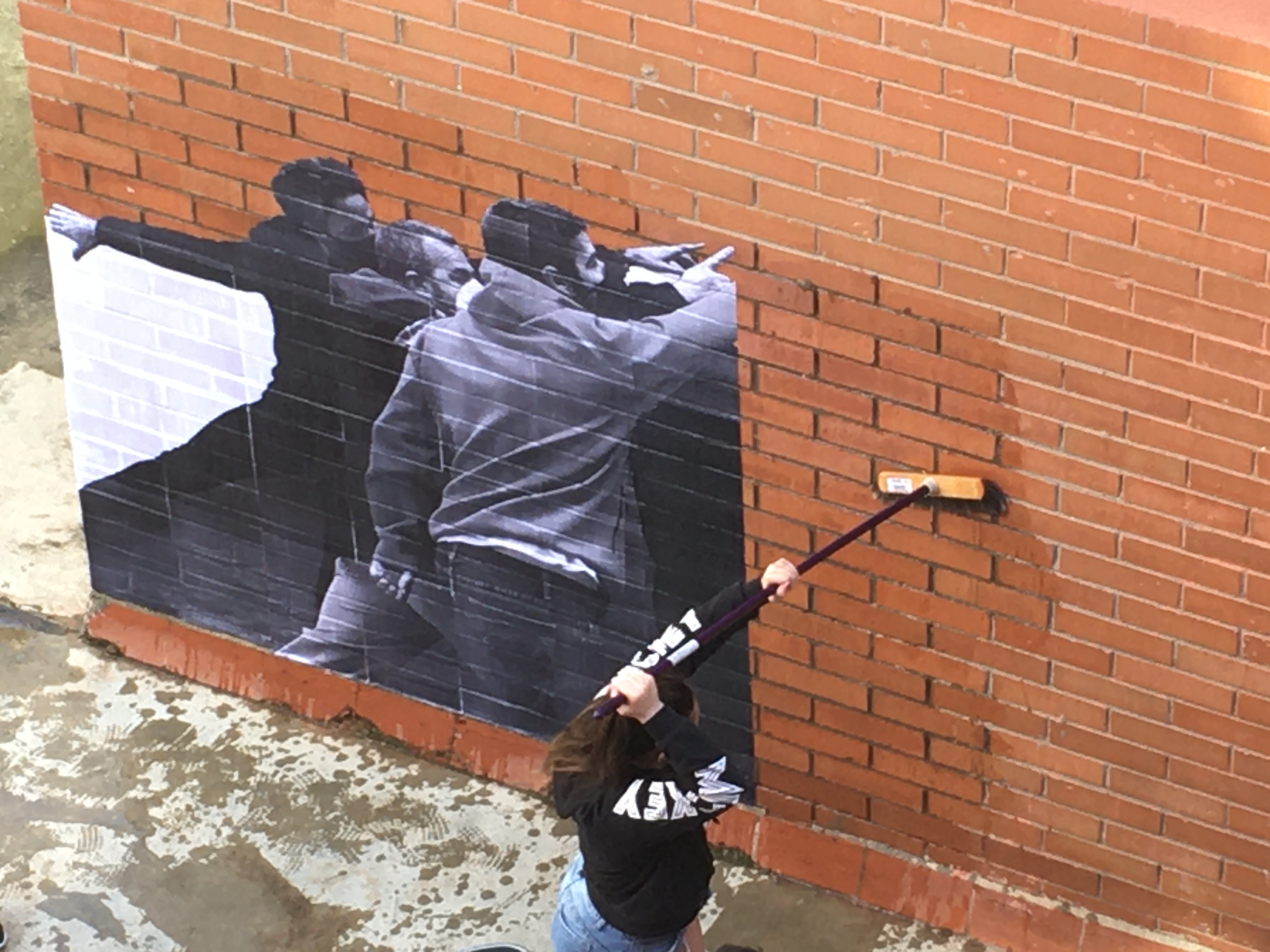 Mural col·lectiu (procés)