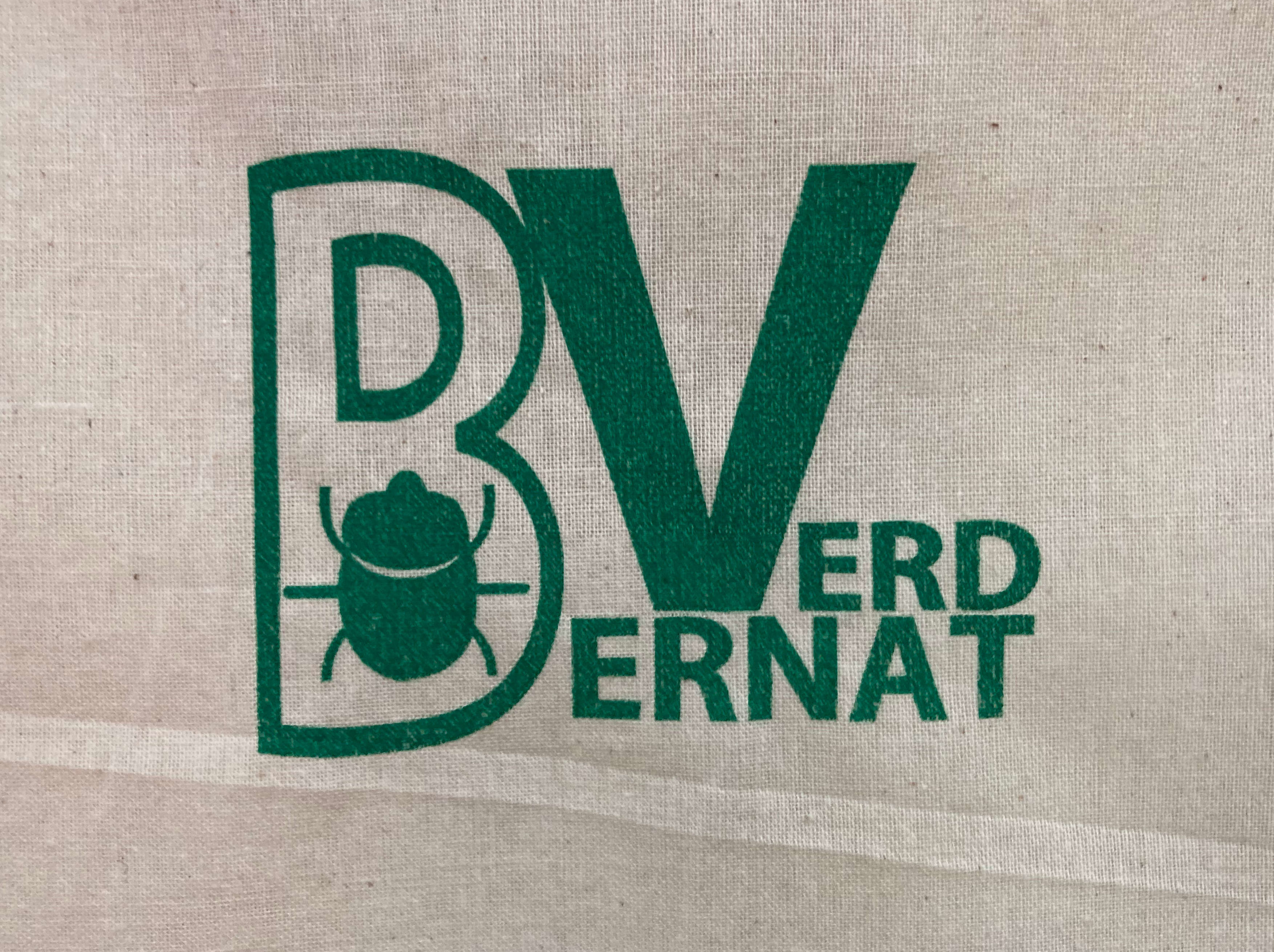 Taller Bernat Verd logo serigrafiat