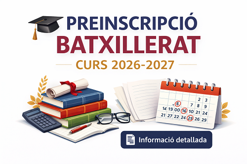 Preinscripció Batxillerat