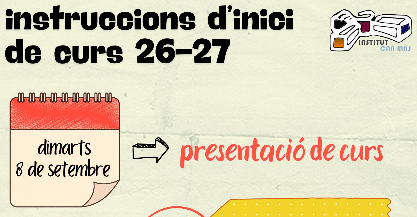 inici de curs