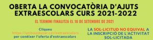 Ajuts Extraescolars