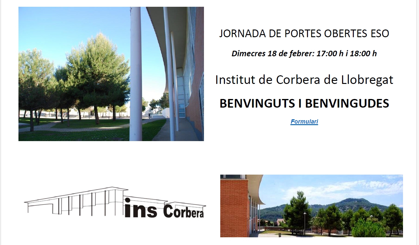 Jornada de portes obertes curs 2025-2026