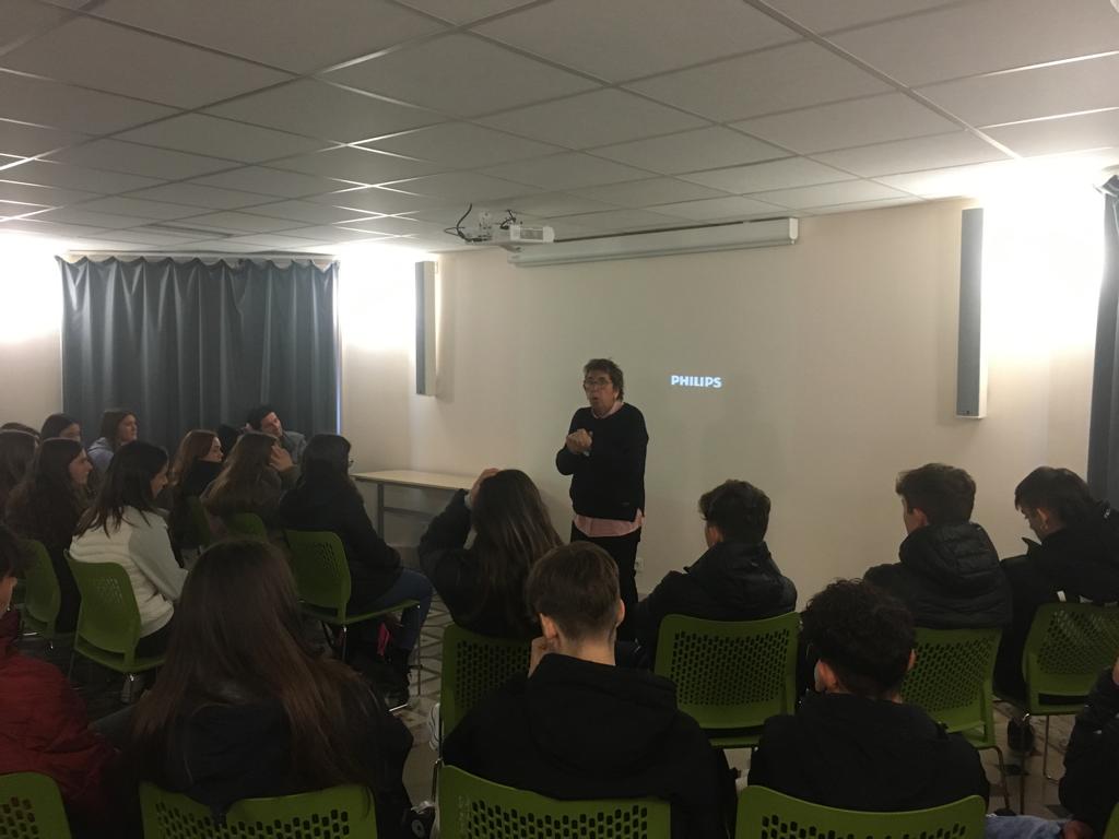 Xerrada a la Maternitat d'Elna