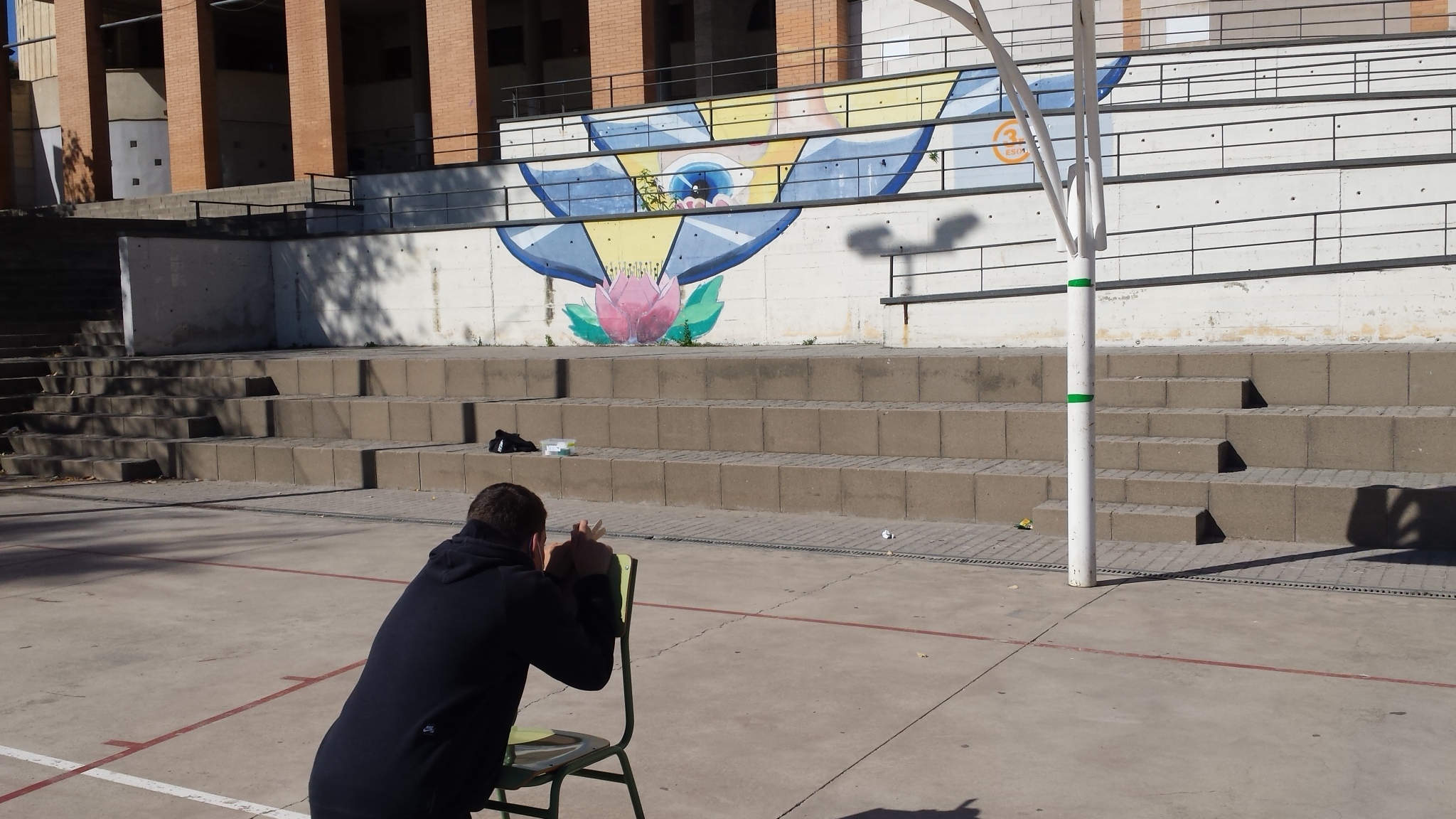 Mesurem una cistella de bàsquet