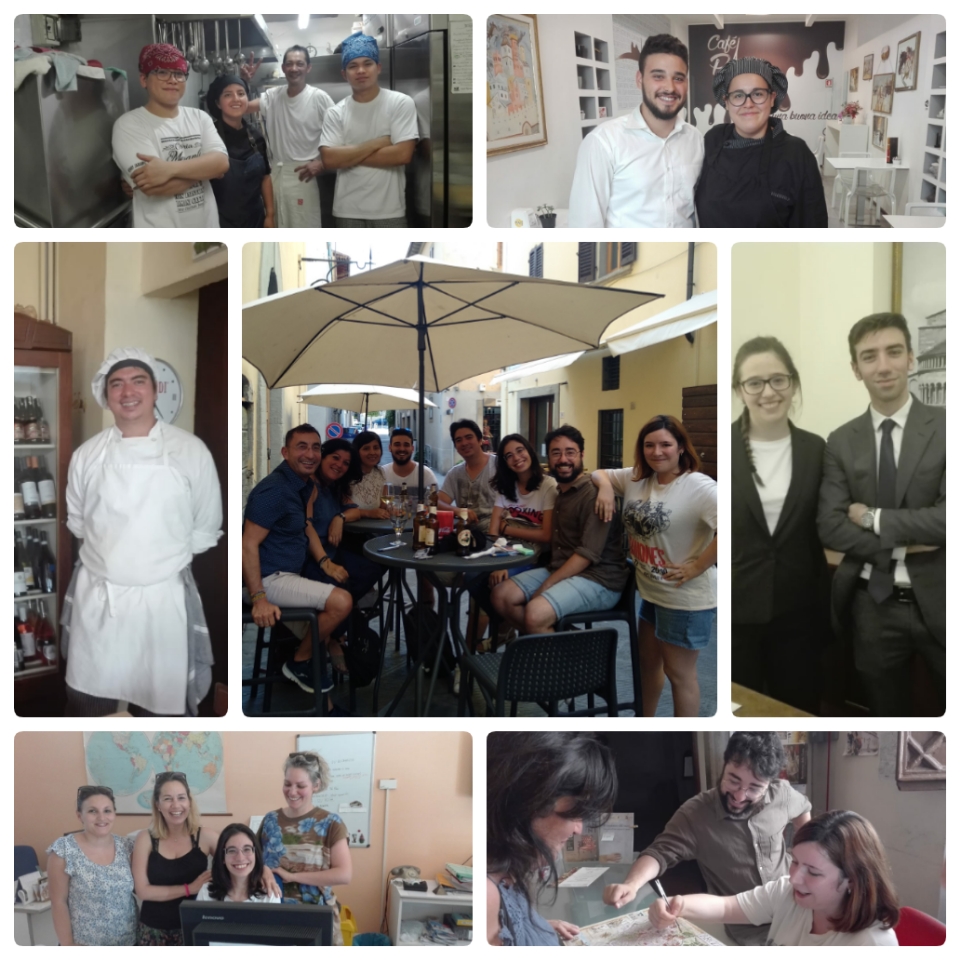 Imatges del nostre alumnat a Arezzo