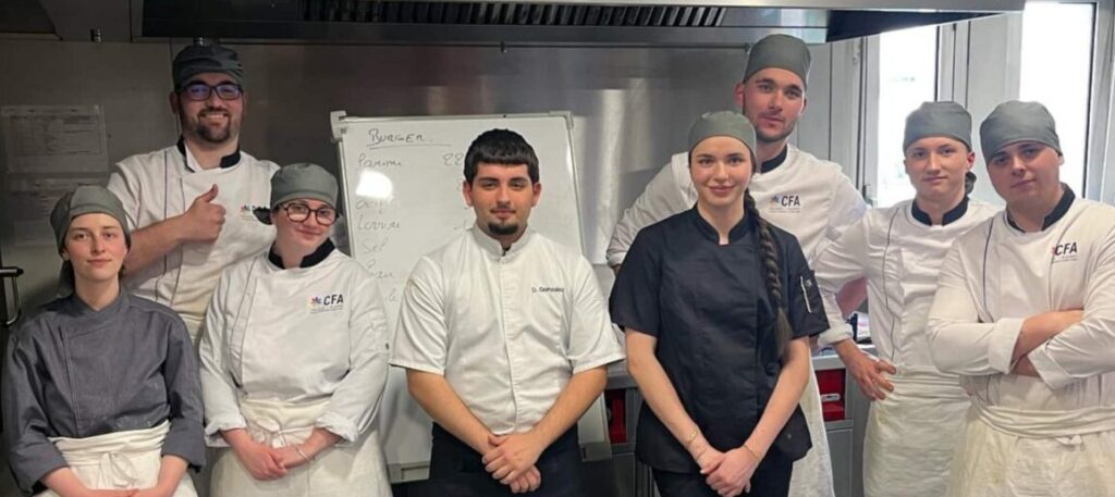 Alumne de PFI d'Hoteleria d'Erasmus a Touluse (França).