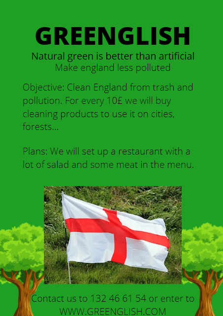 Greenglish poster