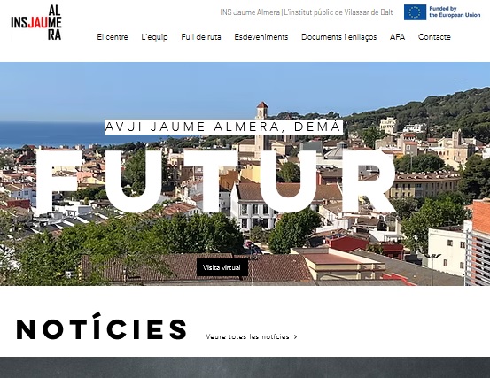 Aquesta és la nova pàgina web