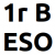 Group logo of 1r B ESO