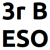 Group logo of 3r B ESO
