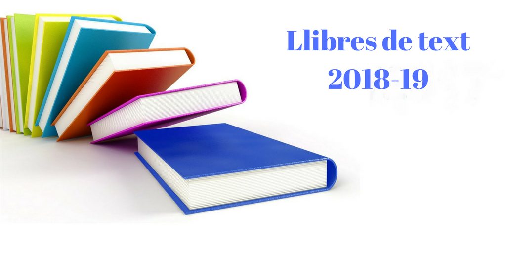 Llibres de text 2018-19