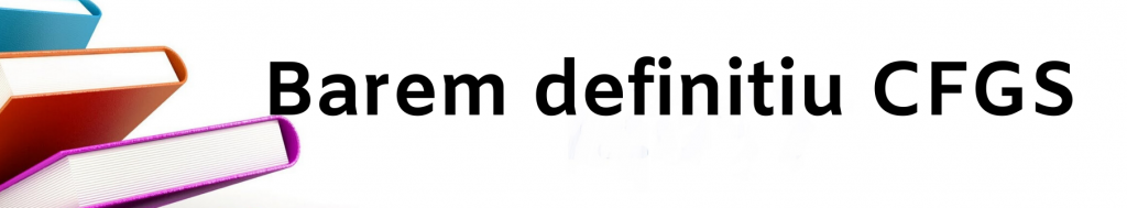 Barem ordenat CFGS banner