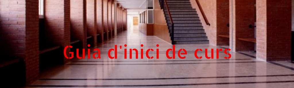 Guia d'inici de curs