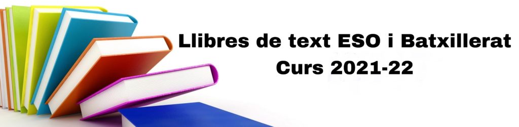 Llibres de text 2021-22