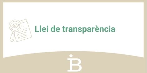 Botó Llei de transparència