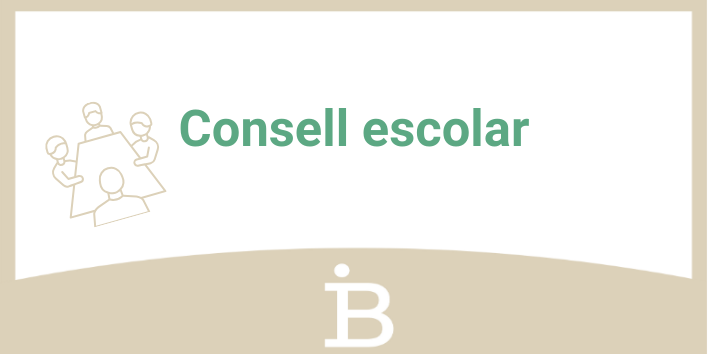 Botó consell escolar