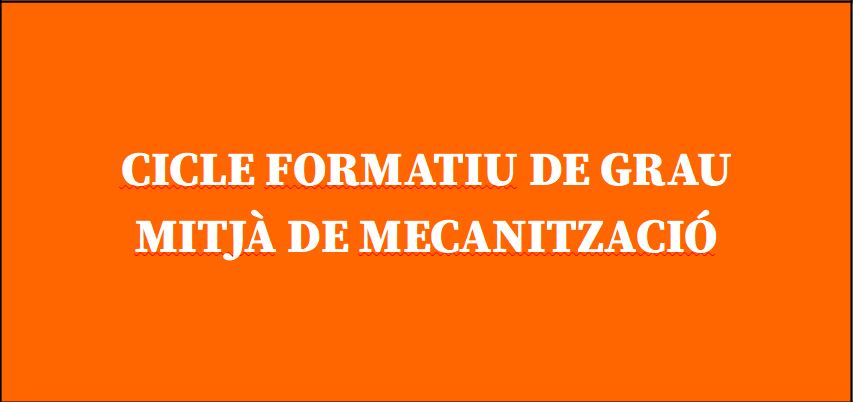 cicles mecanitzacio