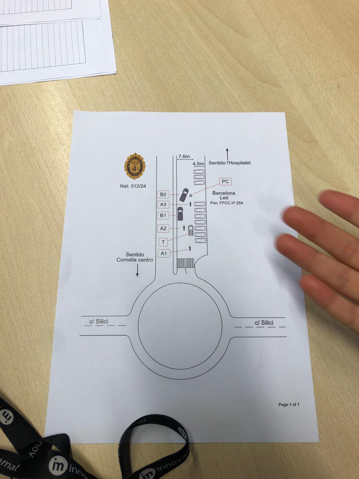 Peritatge accidents.