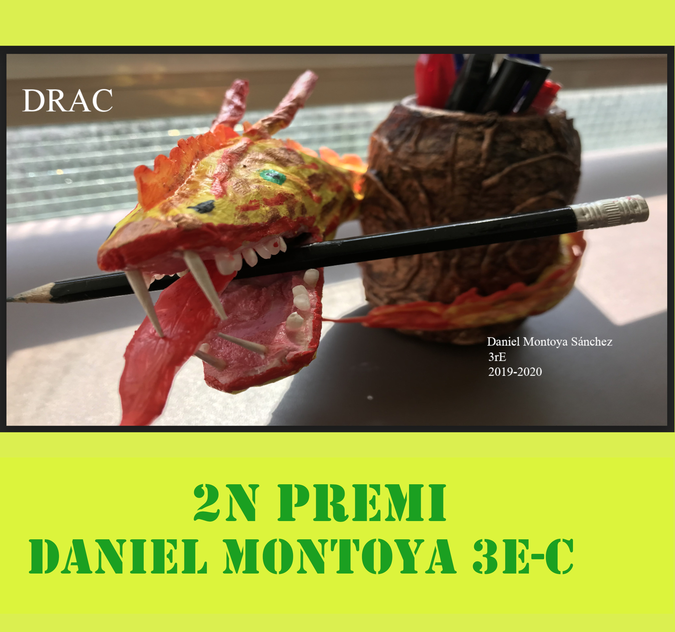 2n Premi Daniel Montoya 3rE