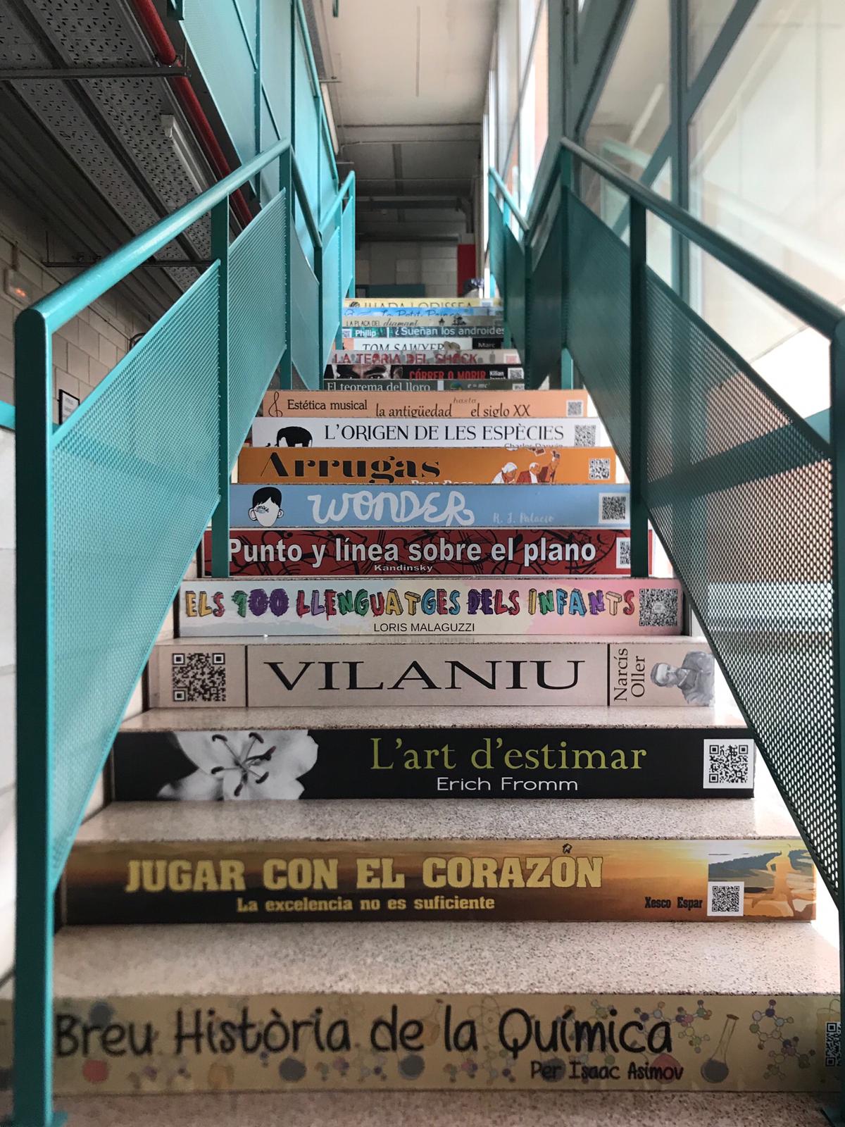 2019-01-31 escales institut amb llibres