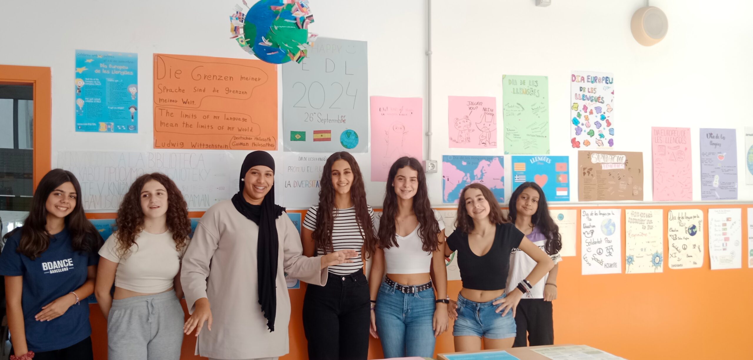 Còpia de Tamara's and Irene's students celebrating the EDL 2024