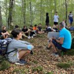 Tot fent la visita a la fageda