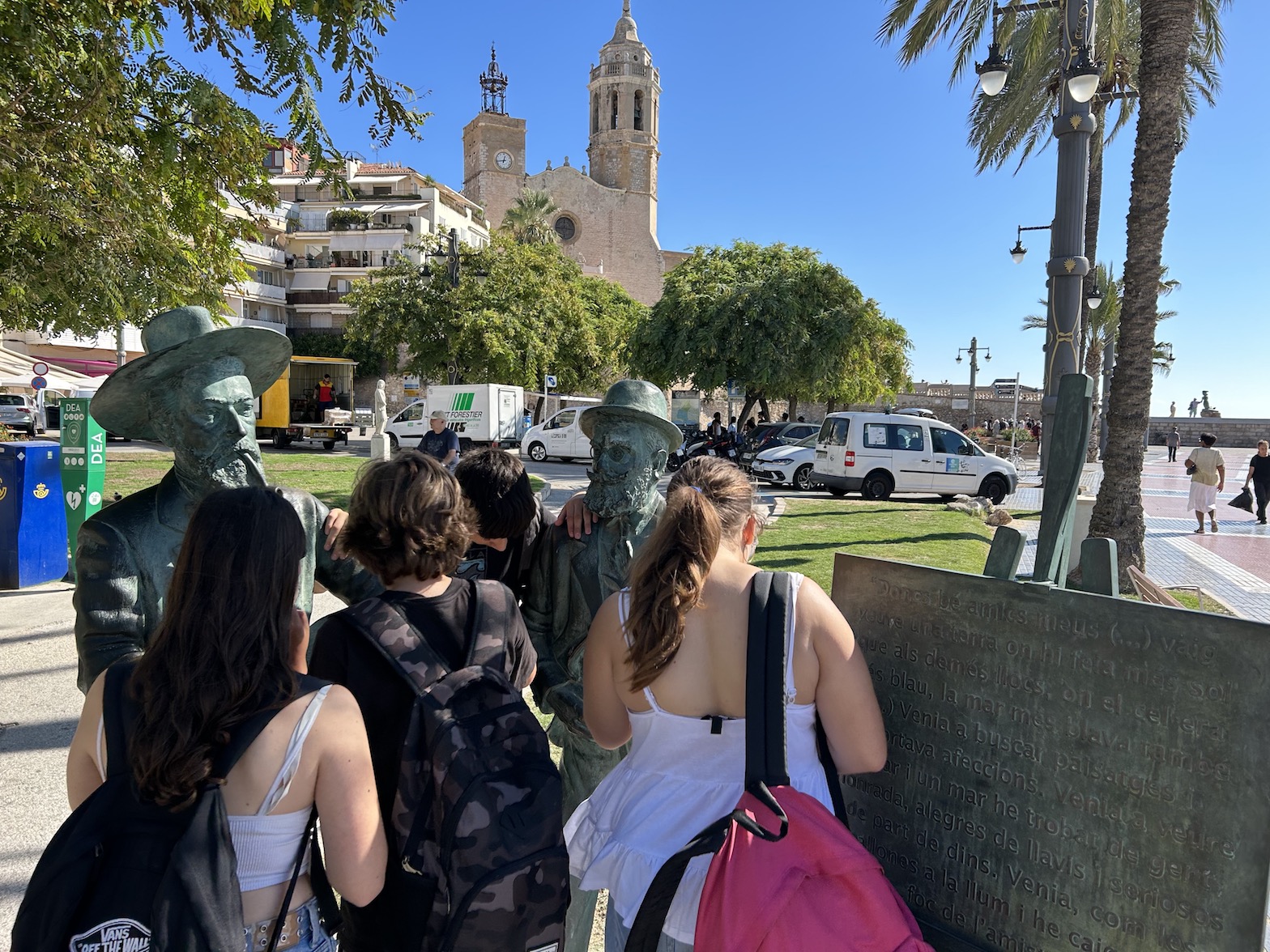 escultura al pintor català