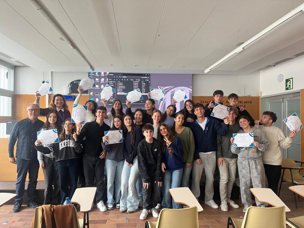 els participants italians i catalans a l'intercanvi