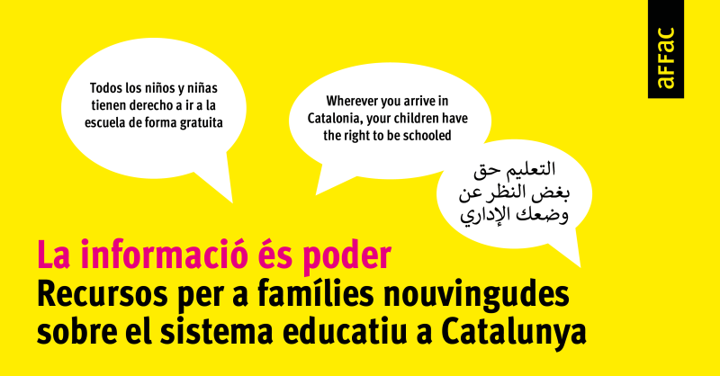 Recurs per a famílies nouvingudes