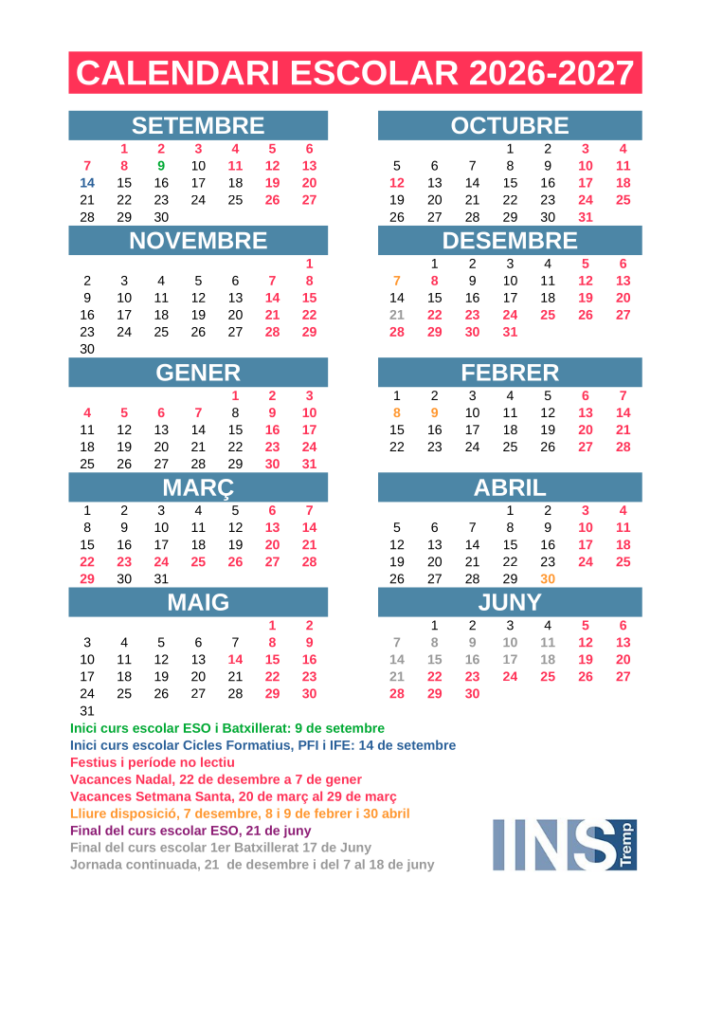 Calendari 26-27