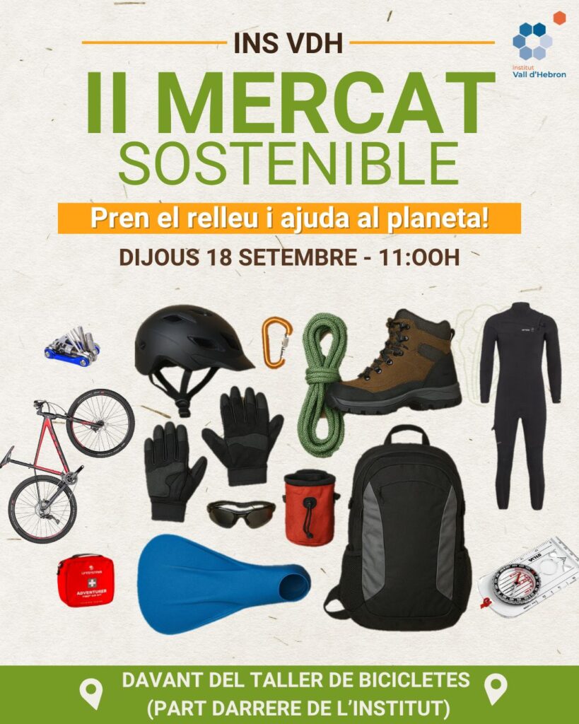Cartell mercat sostenible