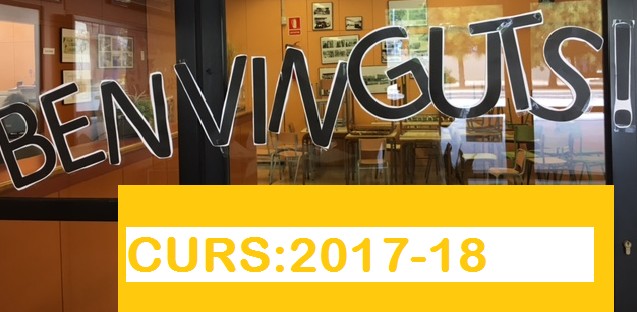 Benvinguts curs 2017-18
