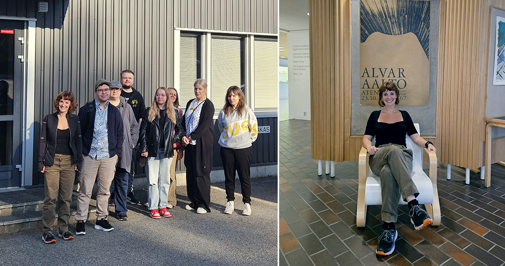 IFP Algeró, Estada a Finlàndia, Gradia, Alvar Aalto