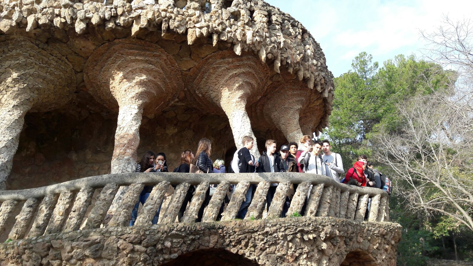 Interior del Parc Güell