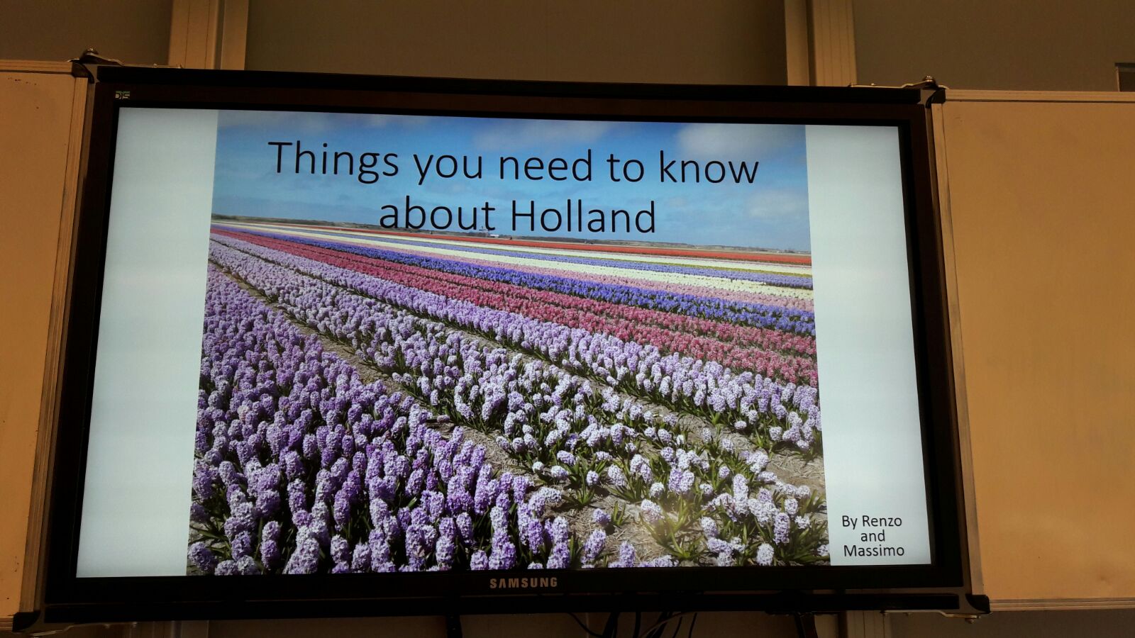 Presentacions dels alumnes holandesos
