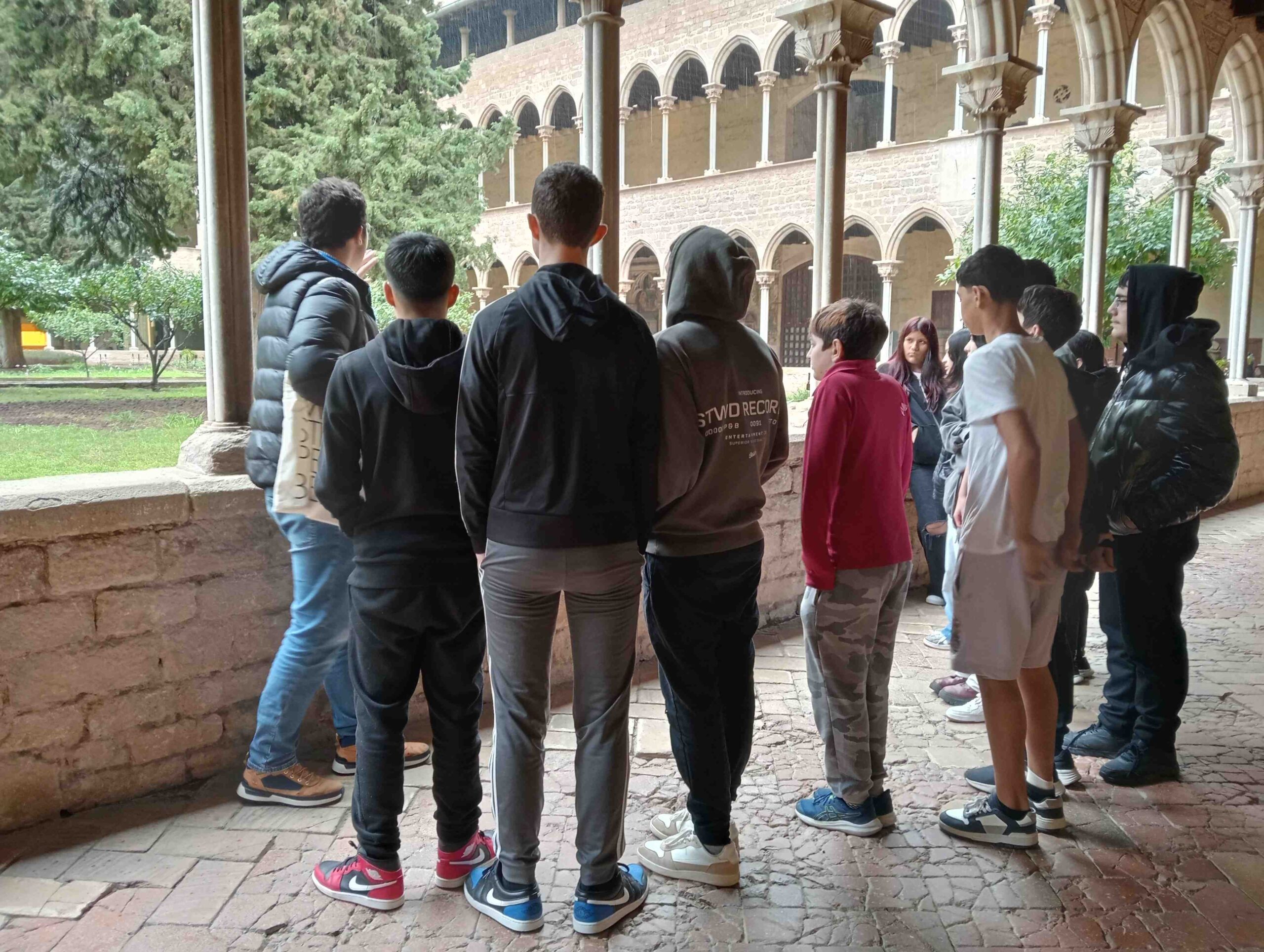 Claustre ESO2A amb Marçal