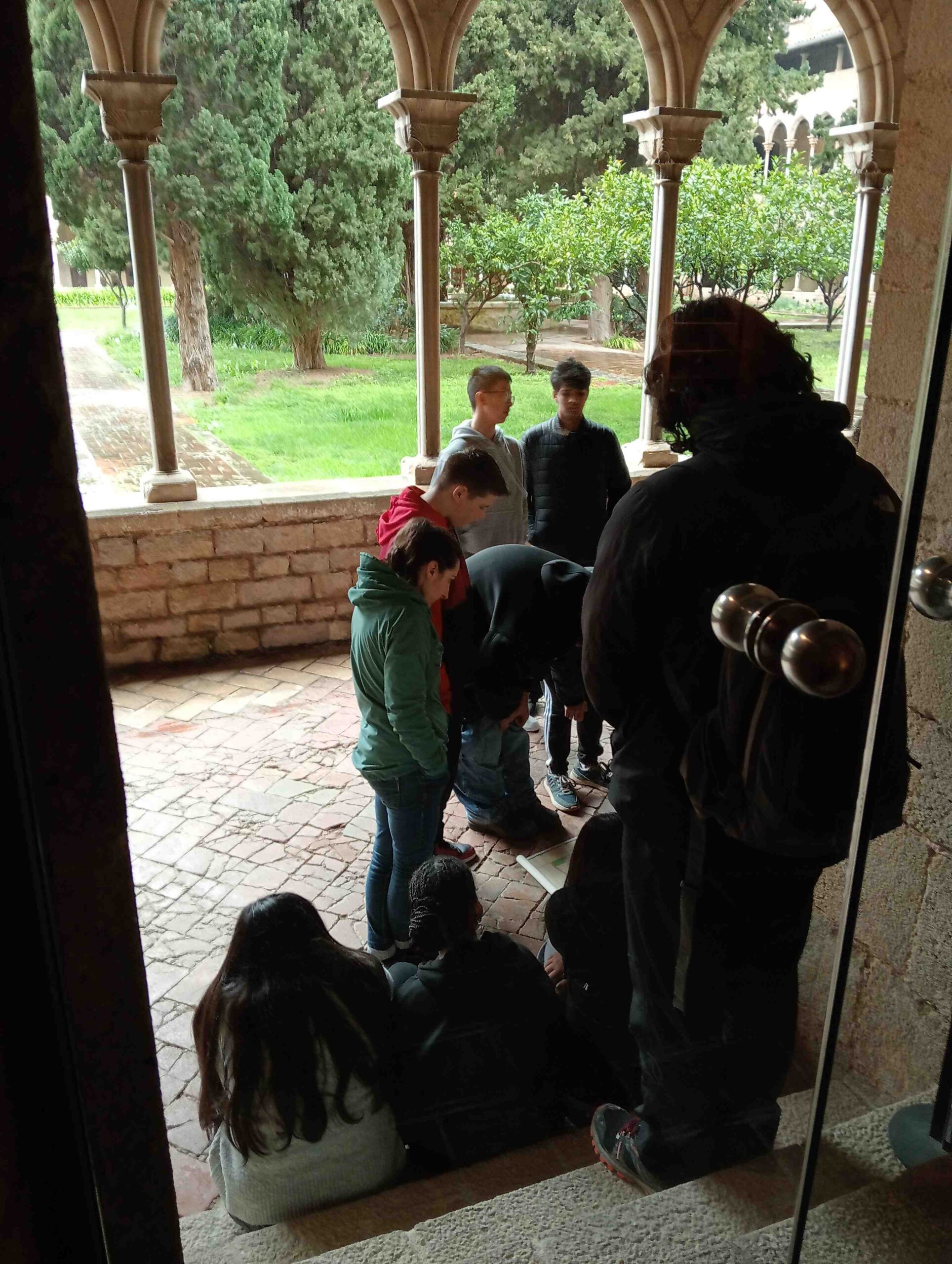 Claustre ESO2B amb Nil 2