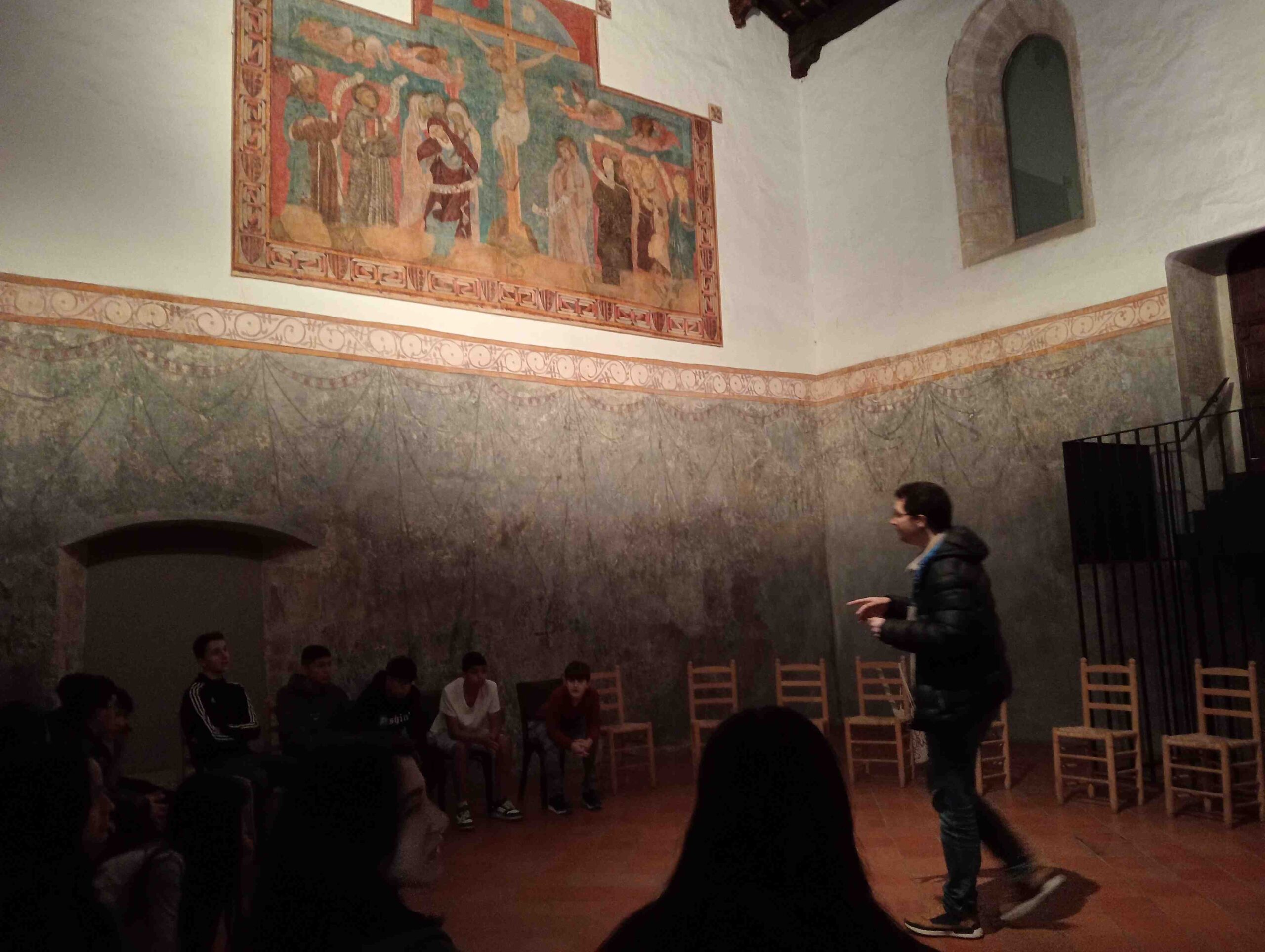 Sala Abadia ESO2A amb Marçal