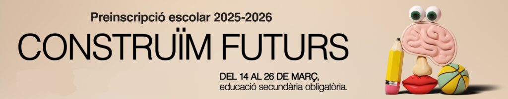 Preinscripció escolar 2025-2026