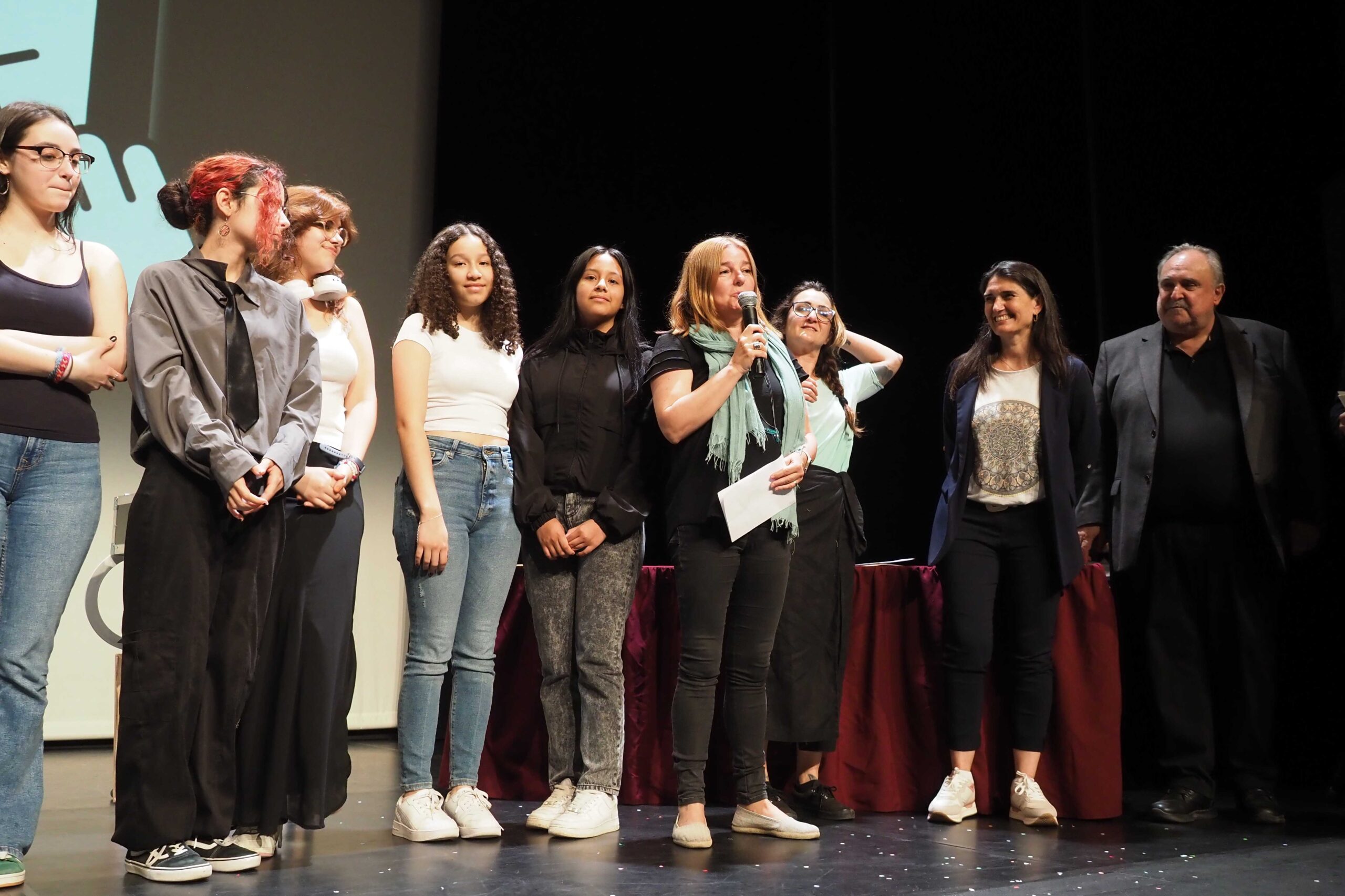 Lliurament dels XX1 Premis eduCaC al Teatre Municipal de Girona.