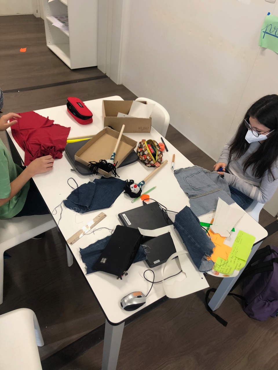 Procés de treball, cosir