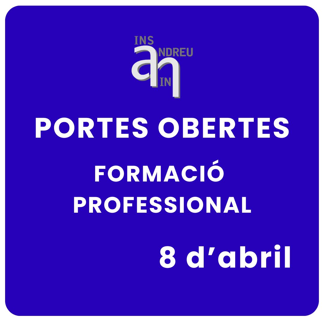 Portes Obertes Formació Professional