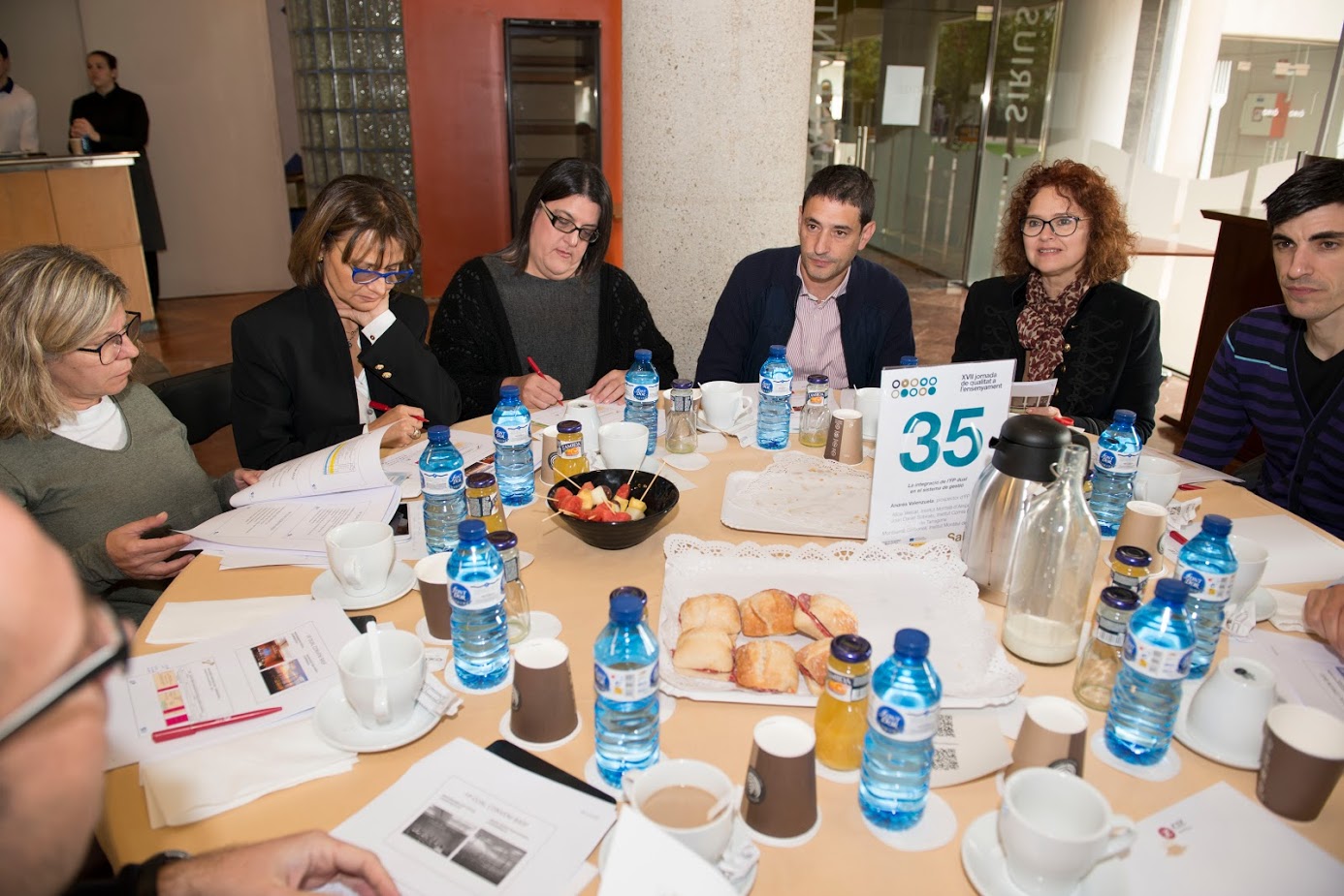 Andrés Valenzuela a la taula de FP Dual