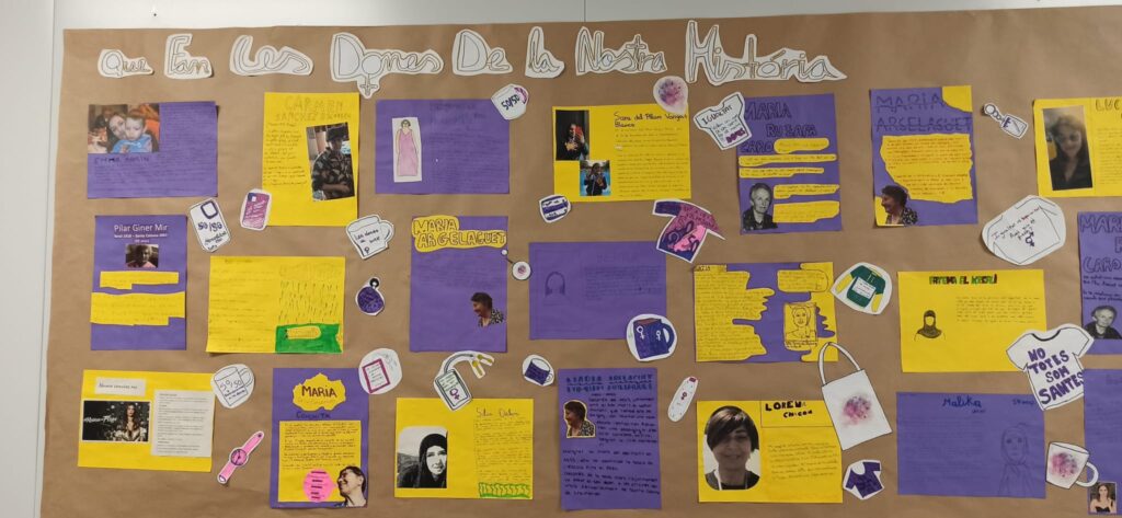 Mural Dones de la nostra història