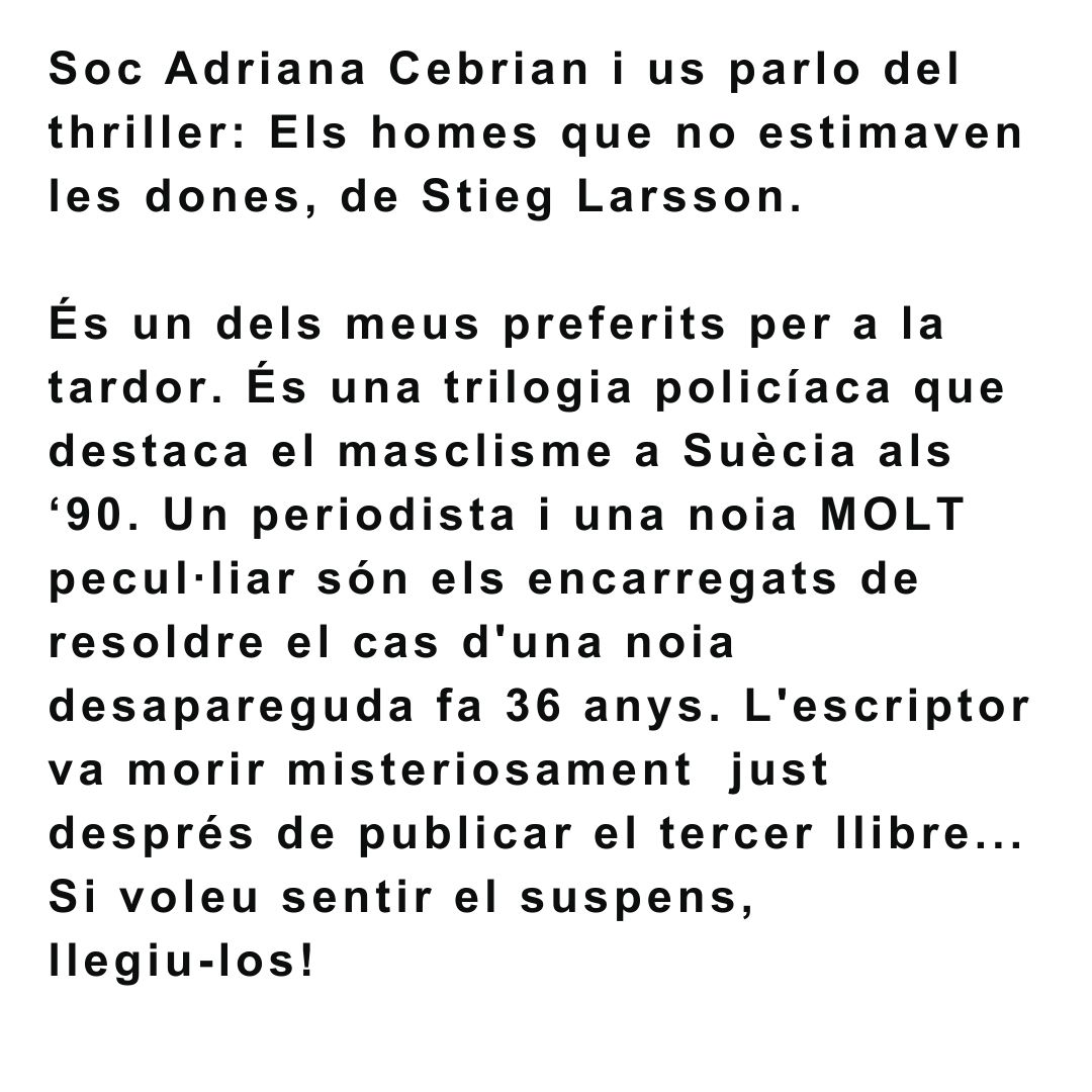 Recomanacions terror i misteri