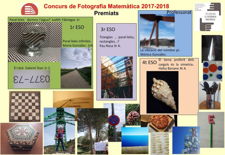 CONCURS DE FOTOGRAFIA MATEMÀTICA INS ERMESSENDA
