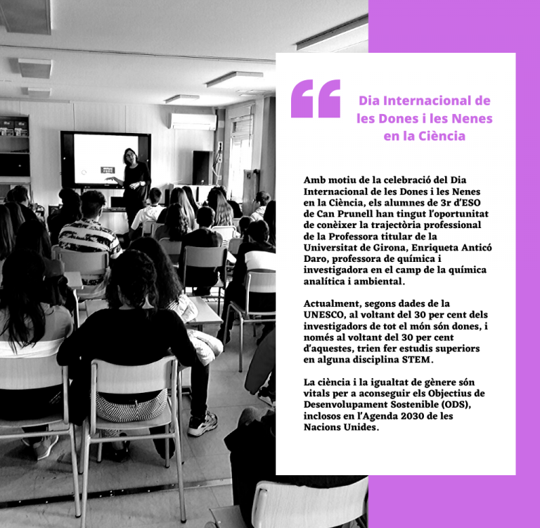 Dia Internacional de les Dones i les Nenes en la Ciència