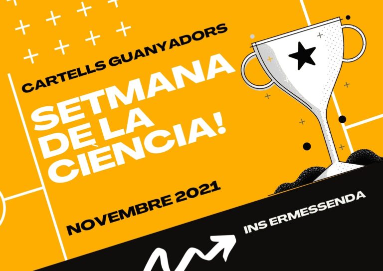 Cartells guanyadors de la Setmana de la Ciència